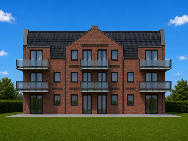 Vorentwurf der Wohnresidenz Neujellingsdorfer Höfe auf Fehmarn