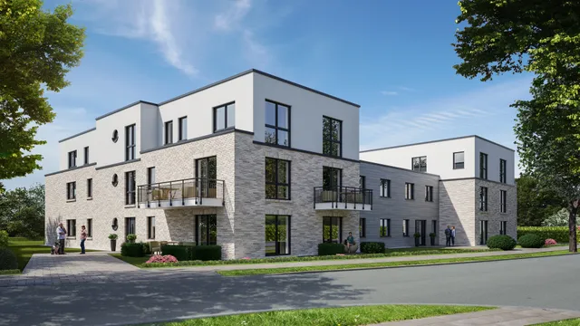 Visualisierung der Senioren-Residenz Fehmarn